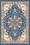 Conceptum Els1016 Alfombra de Pasillo Azul 80 x 150 cm